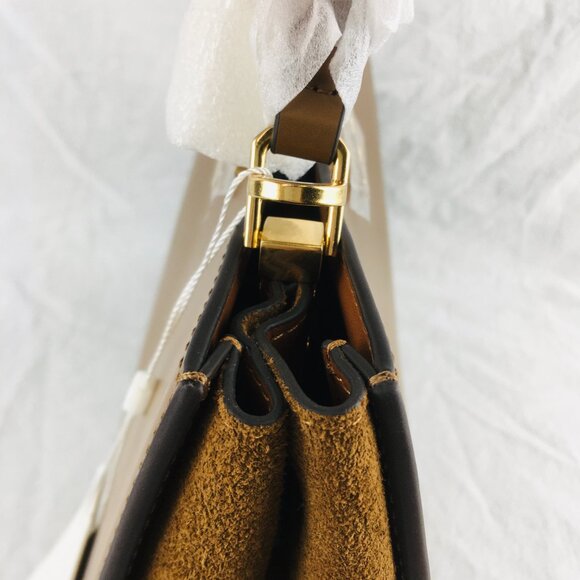 Tory Burch Eleanor Spazzolato Satchel Bag - Picture 9 of 12